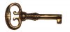 K-103 Cast Brass Key with a Polished Finish