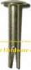 Brass Plated Split Trunk Rivets in 4 Sizes
