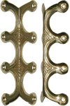 Cast Brass Trunk Edge Clamp T-204