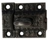 Cast Iron Mini Art Deco Latch - LCK-1126