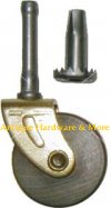 Wooden Wheel Casters Available in 2 Sizes