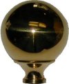 Large Polished Brass Bed Ball - BK-112
