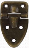 Stop Hinge with Antique Brass Finish T-290