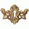 American Oak Victorian Keyhole Cover KH-131