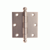 DH-105 Pair of 3 1/2" Hinges in Brushed Nickel