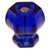 Cobalt Blue Glass Knob