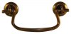 DP-159D Cast Brass Contoured Pull in an Antique Finish