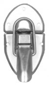 T-255 - Nickel Plated Trunk Drawbolt