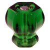 Forest Green Glass Knob