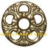 Stamped Brass Victorian Back Plate - MSC-102