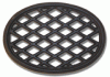 Cast Iron Lattice Trivet in Matt Black - TRVT-1101