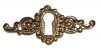 Cast Brass Keyhole Cover or Escucheon KH-102