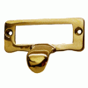 Cast Brass File Card Holder wtih Pull FCH-102