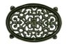 TRVT-1105 Cast Iron Filigree Trivet in Majolica Green