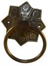 PP-111D Brass Ring Pull with Antique Finish