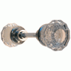 GDK-108 Set of Glass Door Knobs with Polished Nickel Finish