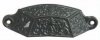 Cast Iron Bin Pull in a Thistle Pattern BP-104