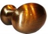 BK-133 Oval Antiqued Brass Knob - 2 Sizes