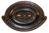DP-148D 3 Sizes - Hepplewhite Pull with Antique Finish