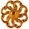 BK-135 Brass Knob with a Polished Finish
