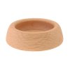 Unfinished Oak Caster Cup CT-114