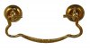 DP-105 Cast Brass Pull in Polished Bras