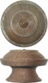 Turned Walnut Knob BK-157
