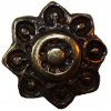BK-117D Small Cast Brass Knob with Antique Finish