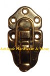 T-110 Brass Plated Trunk Drawbolt