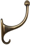 Hook with Antique Brass Finish HK-104
