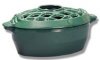 Forest Green 3 Quart Lattice Steamer - STMR-1102