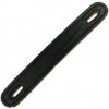 Leather Trunk Handle with Slots in Black T-104B
