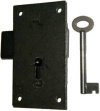3 1/2" Steel Flush Mounted Cupboard Lock LCK-1108