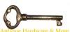 K-104 Cast Brass Key with Polished Brass Finish