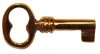 K-108 Small Brass Key