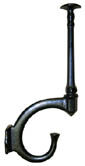 Large Cast Iron Coat and Hat Hook HK-106