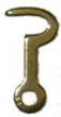 Brass Plated Hook Latch In Three Sizes LCK-113