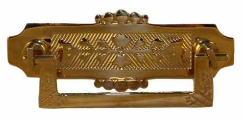 DP-122 Cast Brass Eastlake Drawer Pull-Antique Hardware & More LLC