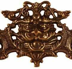 DP-143D Cast Brass Drawer Pull in an Antque Finish-Antique Hardware & More LLC