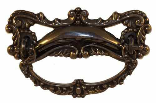 DP-146D Cast Brass Pull in an Antique Finish-Antique Hardware & More LLC