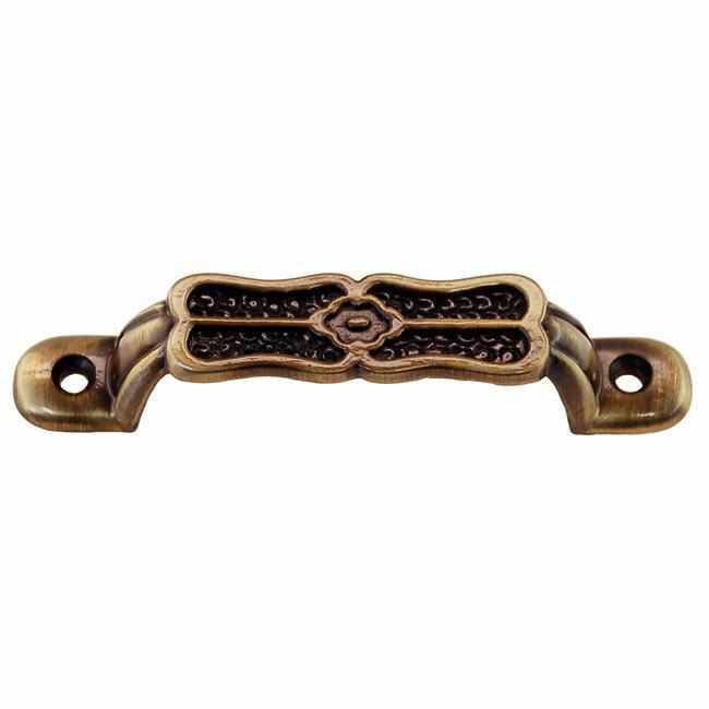 Victorian Cast Brass Handle in Anrtique Finish DP-176D-Antique Hardware & More LLC